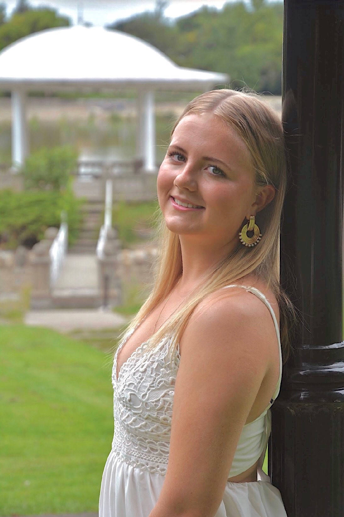 This is a photo of Corcoran Valedictorian Brigid Burns.