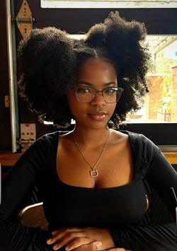 This is a photo of Corcoran Salutatorian Zeniya.