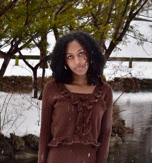 This is a photo of Nottingham Valedictorian Mina.