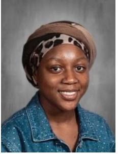 This is a photo of PSLA at Fowler Valedictorian Jeanifa.