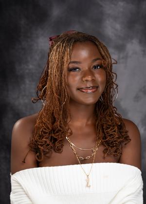 This is a photo of PSLA at Fowler Salutatorian Leah.