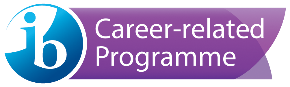 This is the logo for the Career-Related IB Program, offered at Corcoran High School.