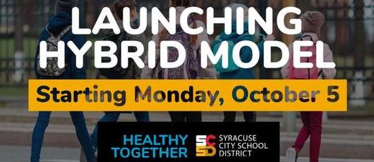 SCSD to Begin Hybrid Instruction on October 5th