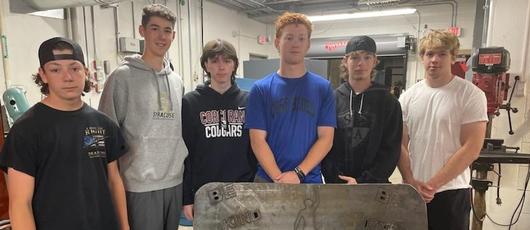 Sparks of Creativity: Corcoran Welding Projects Showcase Student Talent