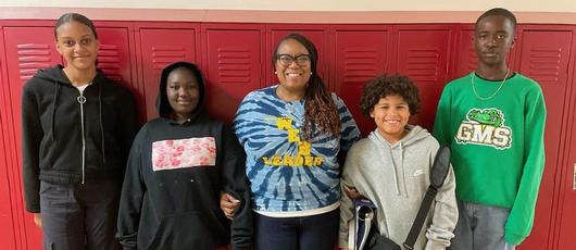 WEB Leaders Create Culture of Friendship at Grant Middle School